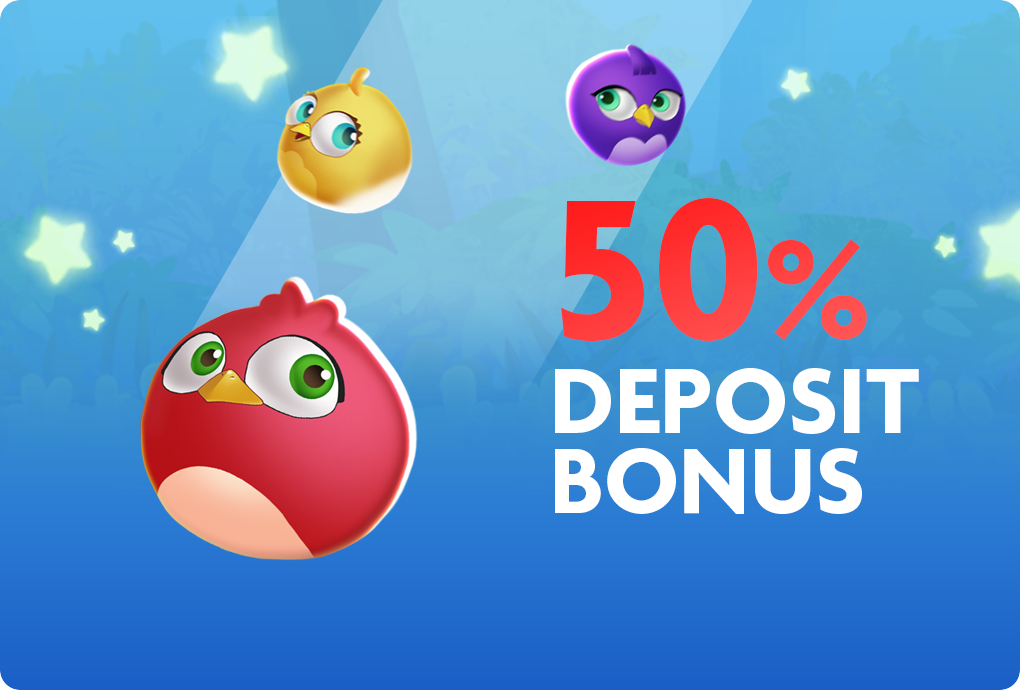 50% Deposit Bonus